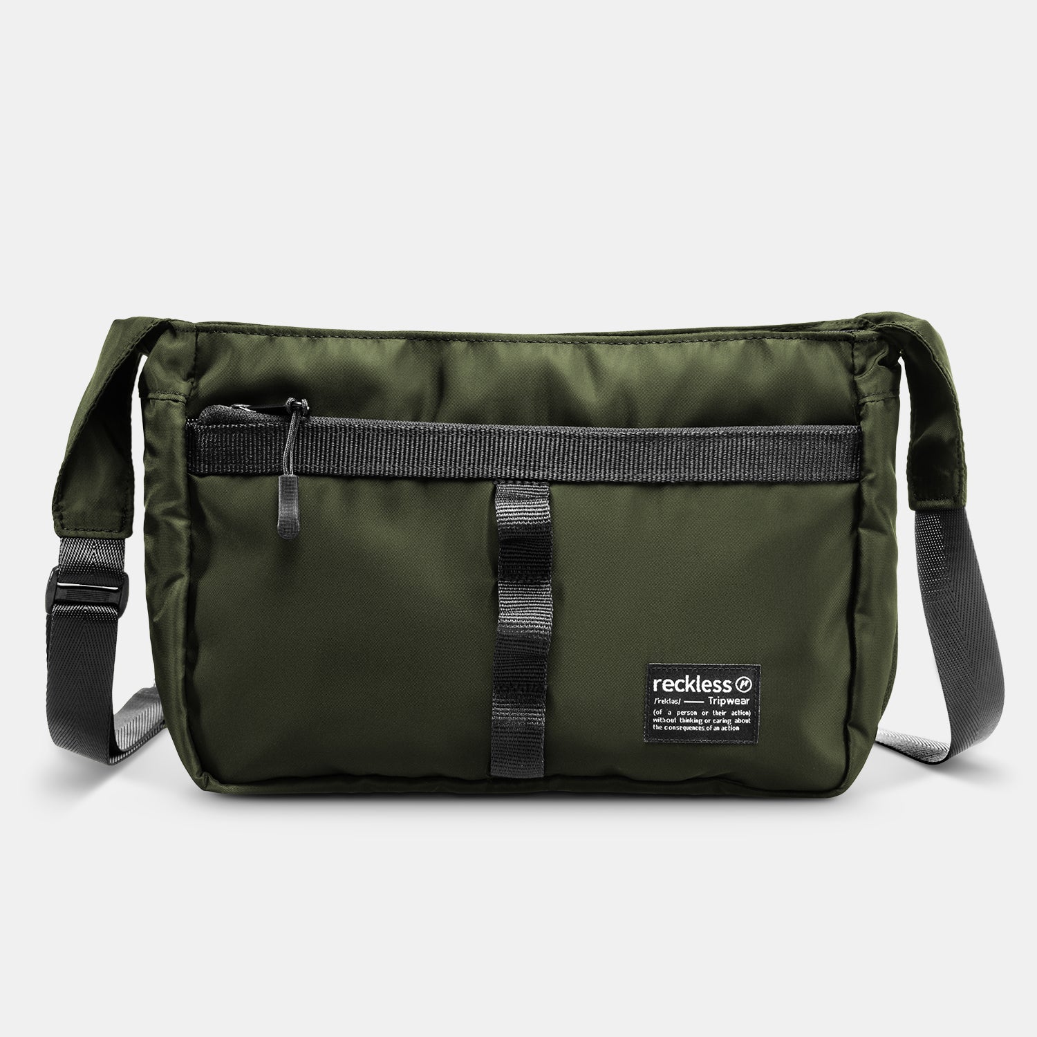 Nylon Messenger Bag