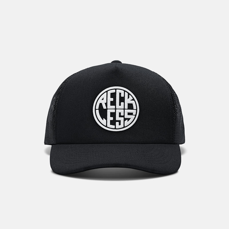 Reckless Round Logo Trucker